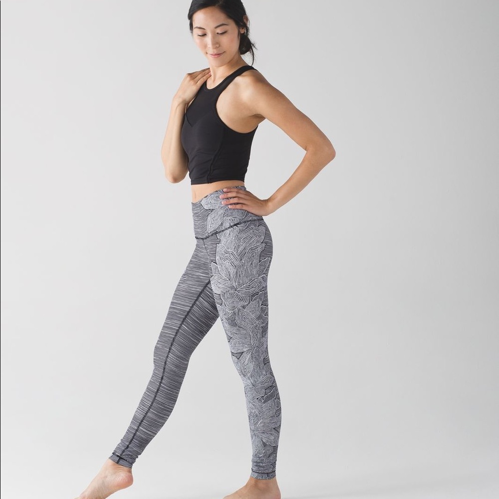 NWT Lululemon Dottie Tribe Wunder Under Tights 4